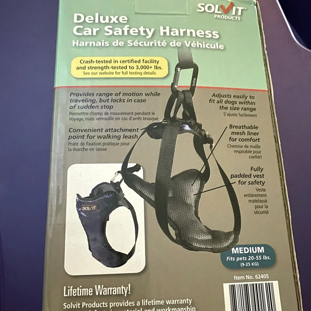 💕NWT Dog Car Harness